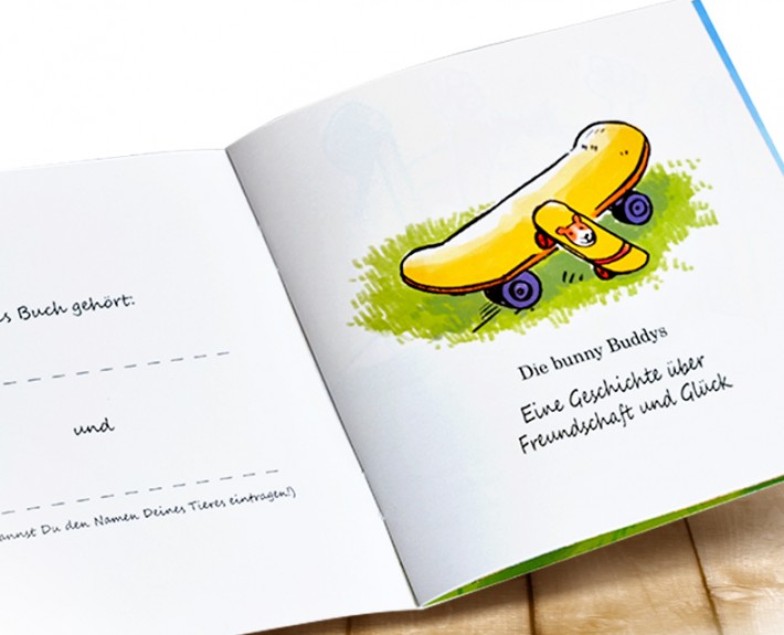 bunny nature booklet, entwickelt von der Markenagentur Menori Design aus Hamburg und Newyork