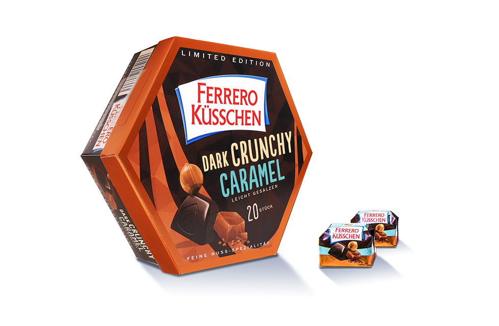 Ferrero Küsschen | Dark Crunchy Caramel | Menori Design